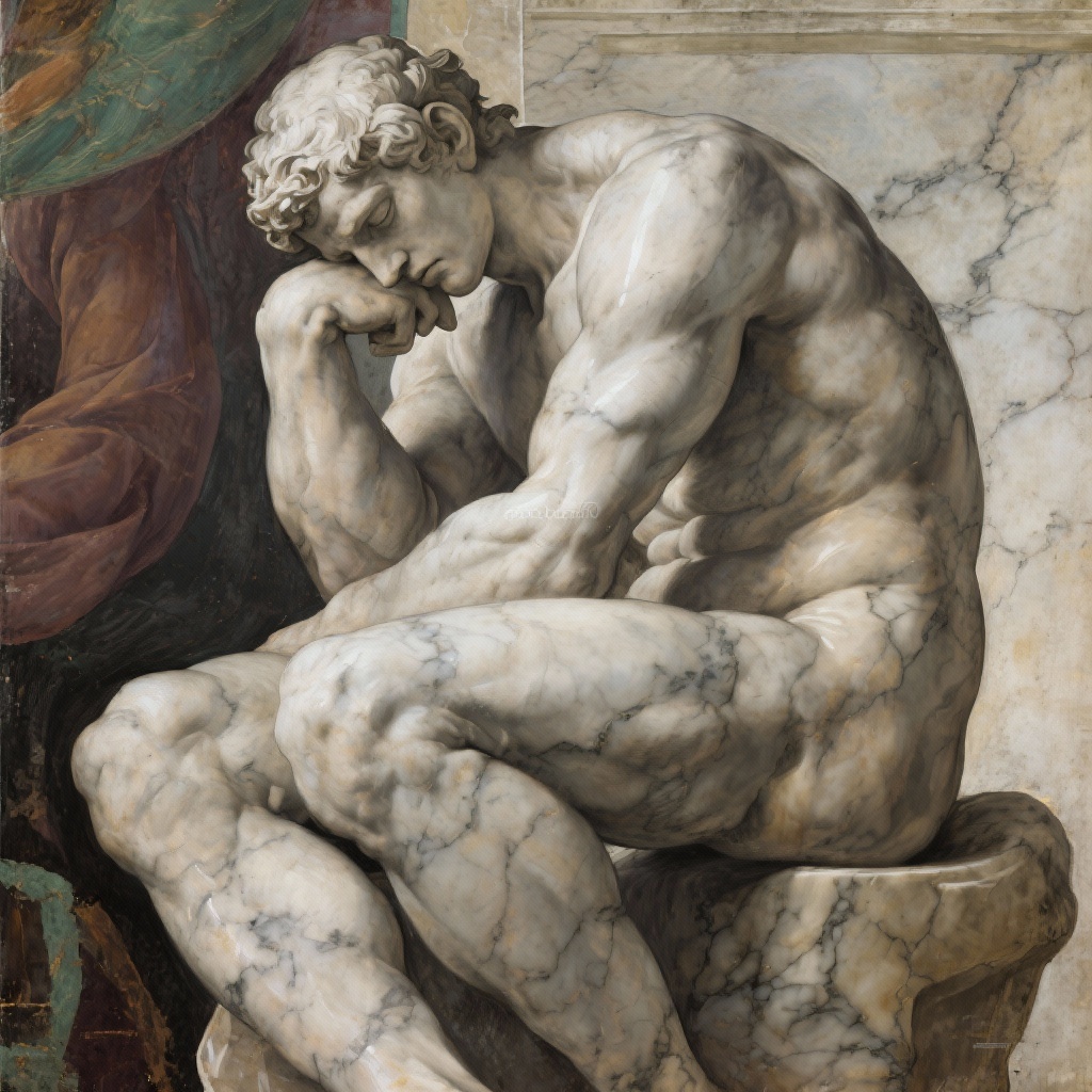 Michelangelo Renaissance Figure