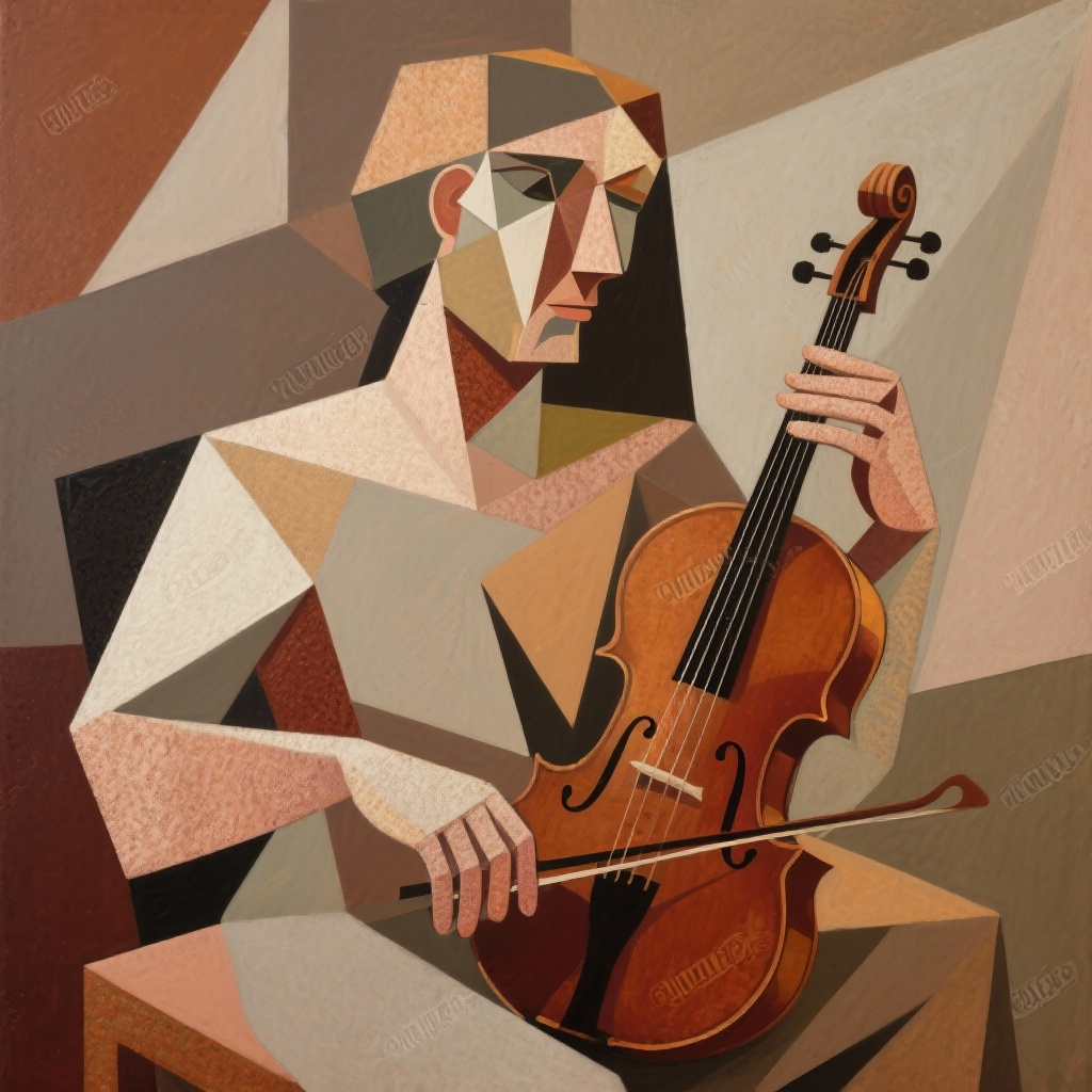 Picasso Cubist Composition