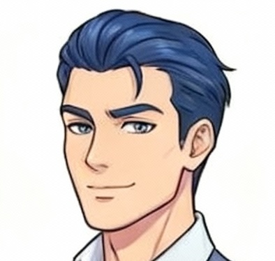 佐藤 賢一（さとう けんいち）- 知的なシニア