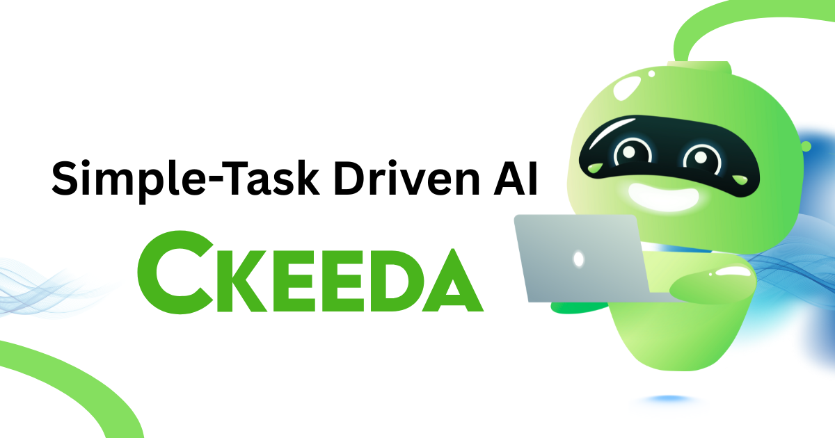 CKeeda Task Driven AI Platform For Everyone
